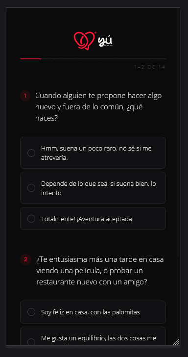 Entendemos cómo eres