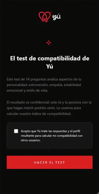 Test de compatibilidad de Yú